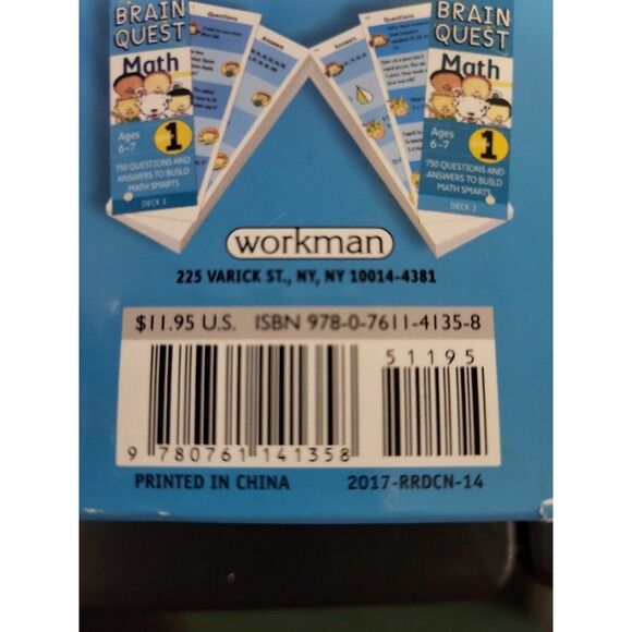 Brain Quest Grade 1 Question and Answer Cards - Picture 9 of 9